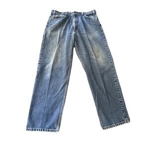 Vintage Levi’s 550 Jeans Men’s 38x30 Relaxed Fit Tapered Orange Tab 90s Classic